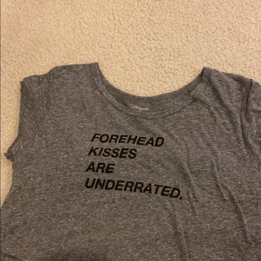 Good H(you)man t shirt. Grey.